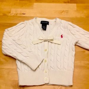 Ralph Lauren Girl Cardigan Sweater